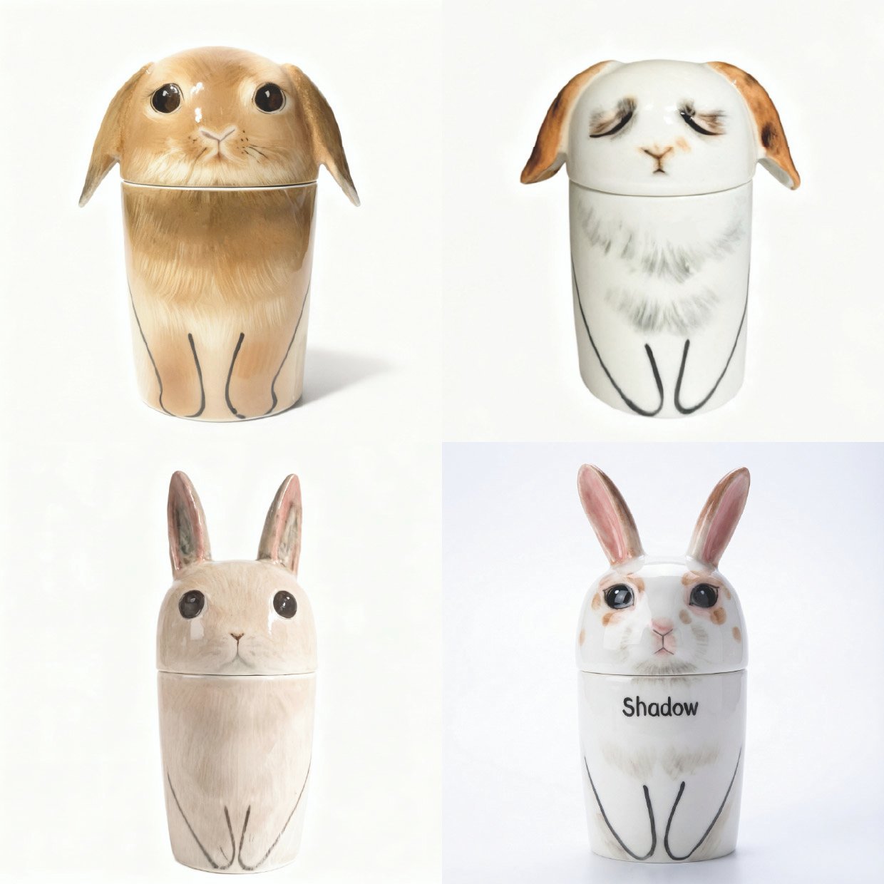 customised rabbit urns customised rabbit urns